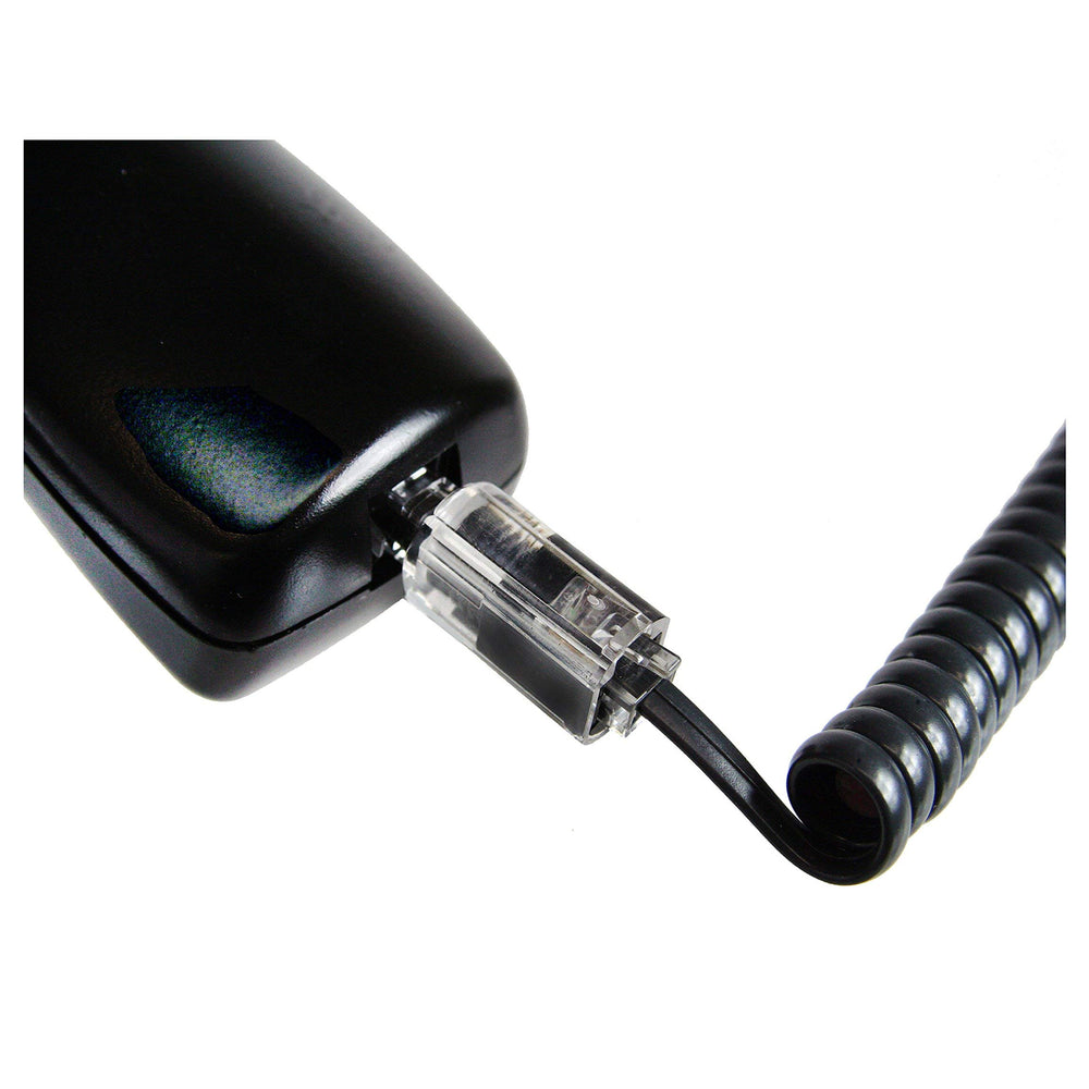 21002 Phone Cord Detangler Clear/Black Landline Telephone Accessory
