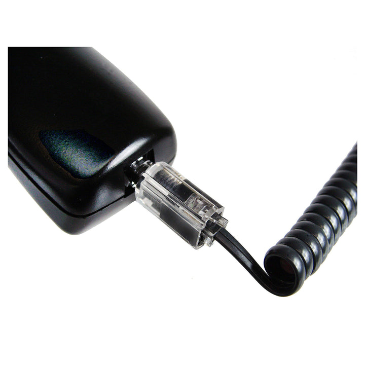 21002 Phone Cord Detangler Clear/Black Landline Telephone Accessory