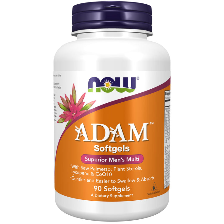 NOW Adam Men&#39;s Multiple Vitamin,90 Softgels