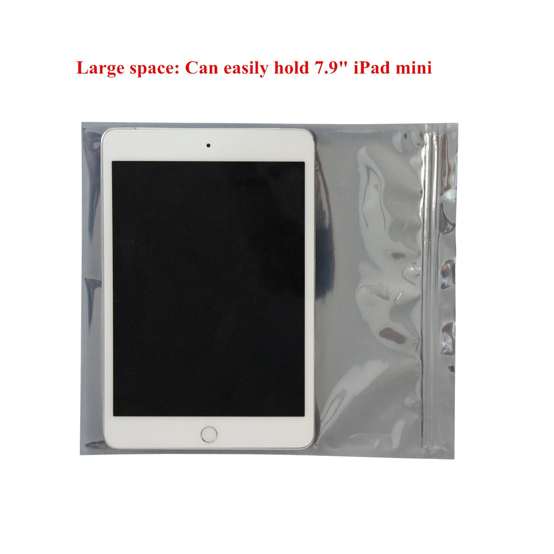 50 Pieces Antistatic Resealable Large Size Bags for Motherboard HDD and Electronic Device, 21cm x 24cm / 8.3in x 9.5in