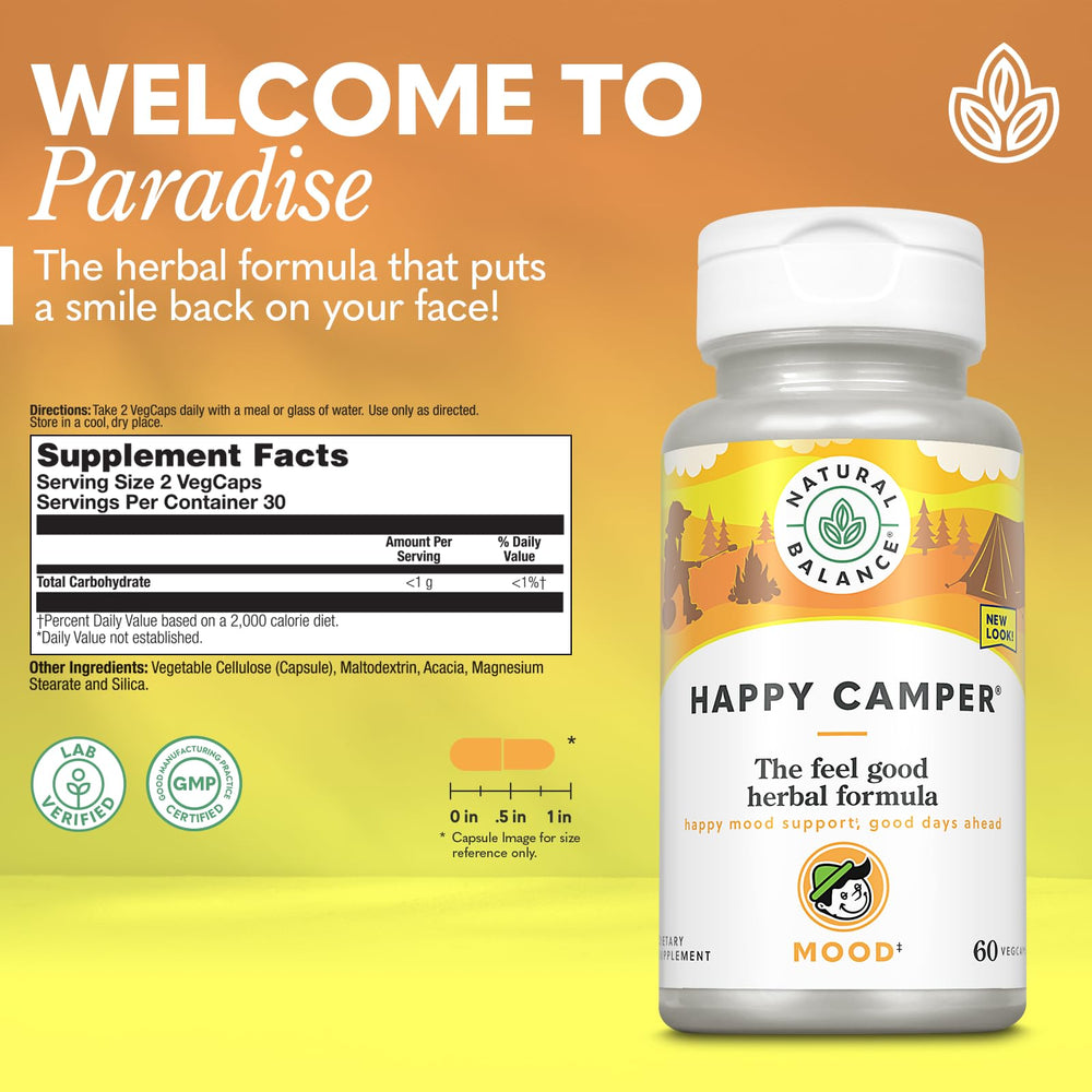 Natural Balance Happy Camper - Feel-Good Mood Support S