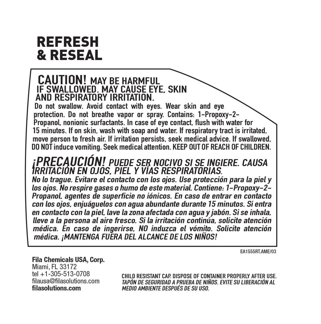 FILA Surface Care Solutions REFRESH &amp; RESEAL Co