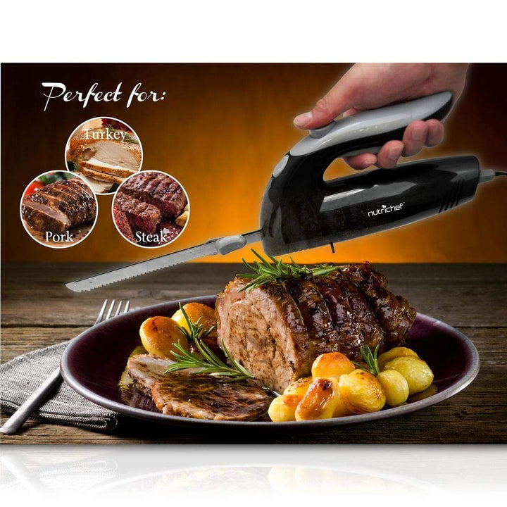 NutriChef Upgraded Premium NutriChef Electric Knife - 8