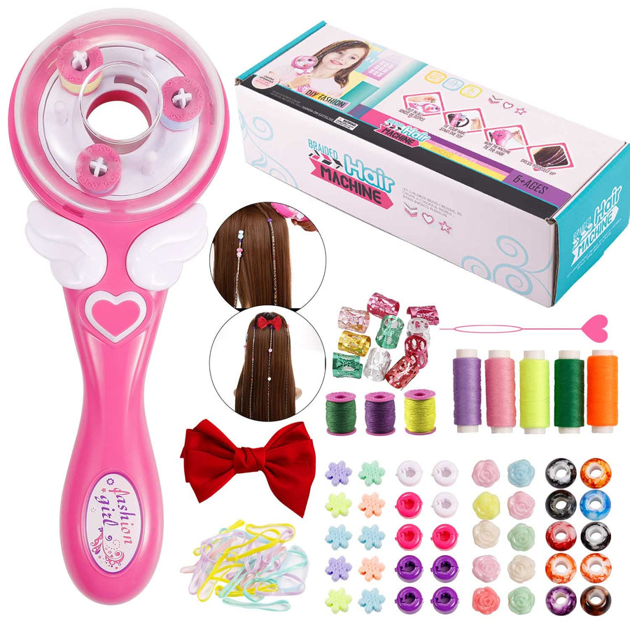 Easy Automatic Hair Decoration Braider Styling DIY Tool Electric Hairstyle Tool Gifts Beauty Fashion Salon Toy Kits For Teen Girls