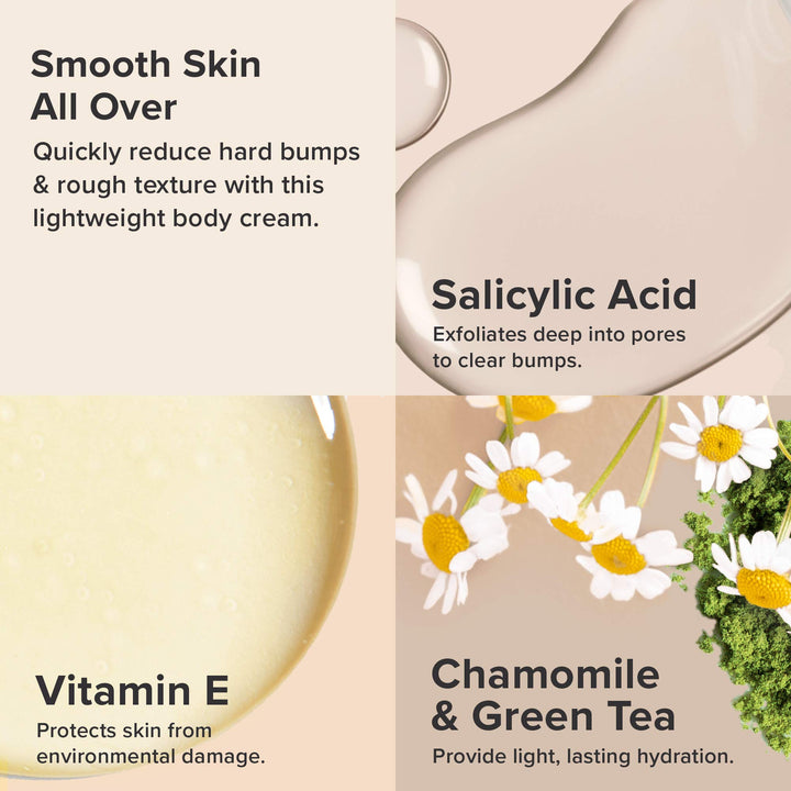 Paula&#39;s Choice Weightless Body Treatment 2% BHA, Salicylic Acid &amp; Chamomile Lotion Exfoliant, Moisturizer for Keratosis Pilaris (KP) Prone Skin &amp; Clogged Pores, Fragrance-Free &amp; Paraben-Free