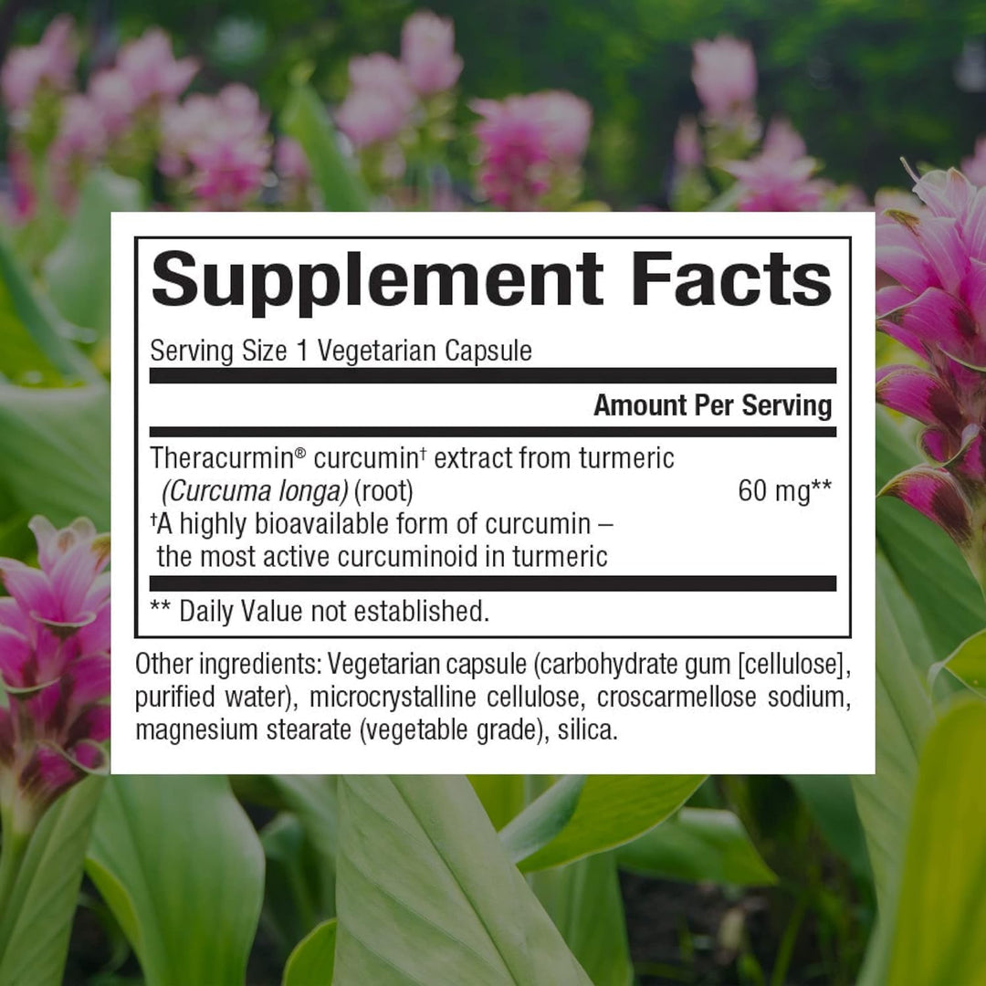 Natural Factors Curcuminrich Double Strength Theracurmin, 30 Vcaps (600 mg)