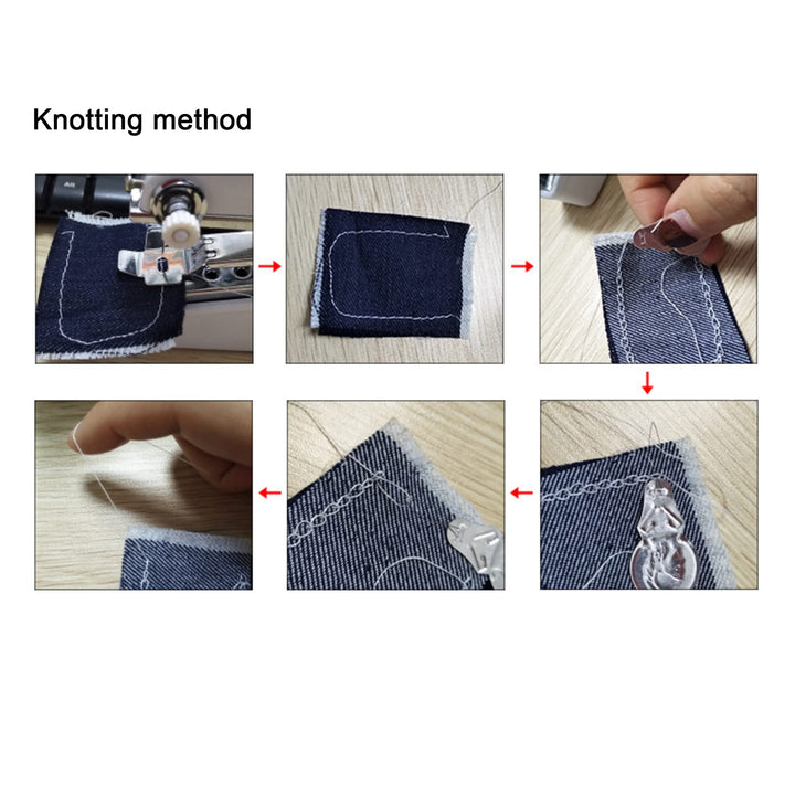 Handheld Sewing Machine, Small Portable Sewing kit, Mini Electric Sewing Machine, for Beginner /DIY Clothes Fabrics/Home Travel, with Sewing Threads, Needles, Threader, Scissor, Safety Pins, Thimbles, Orange