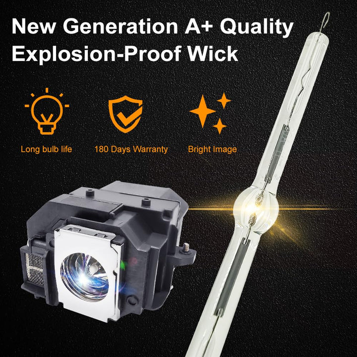 CTLAMP A+ Quality ELP58 / V13H010L58 Replacement Projec