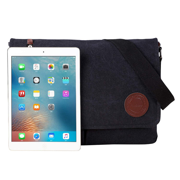 Vintage Canvas Satchel Messenger Bag for Men Women,Trav