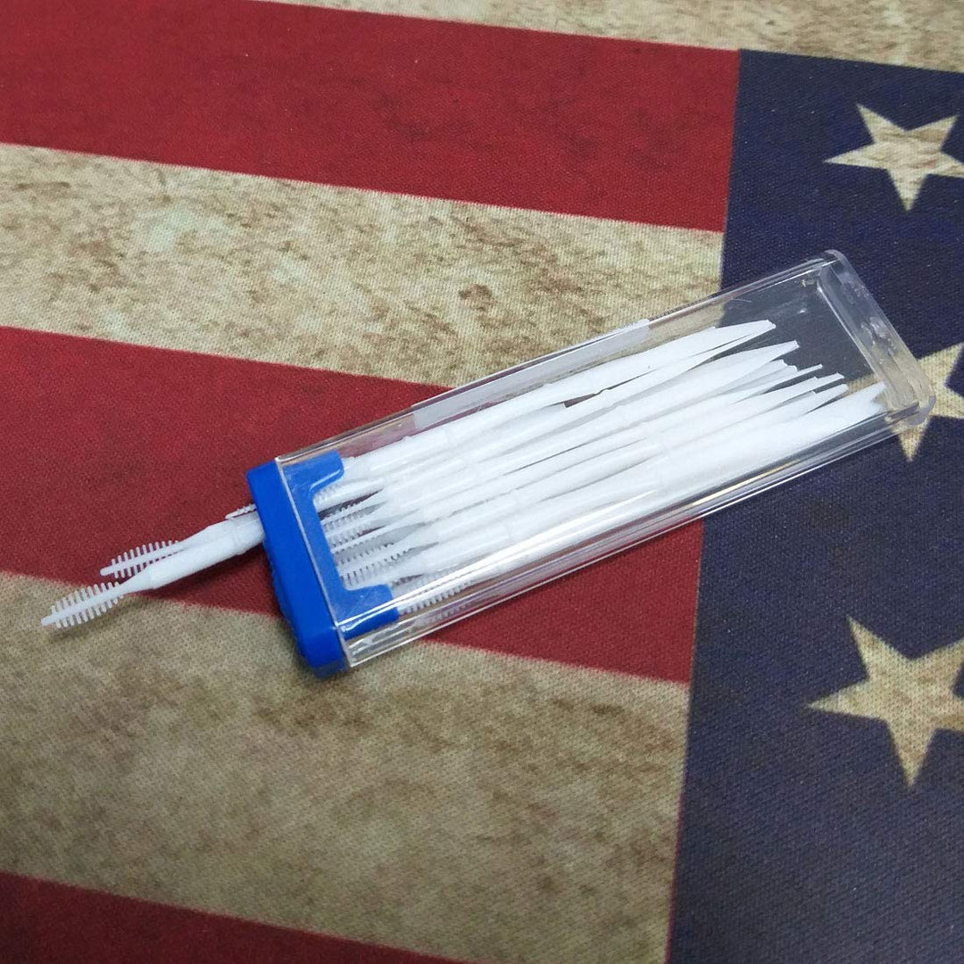 Portable Interdental Toothpicks, Tooth Stick Brush Dent