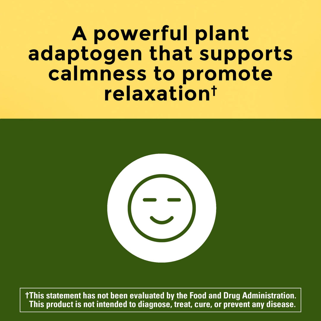 Nature Made Ashwagandha Capsules 125mg for Stress Suppo