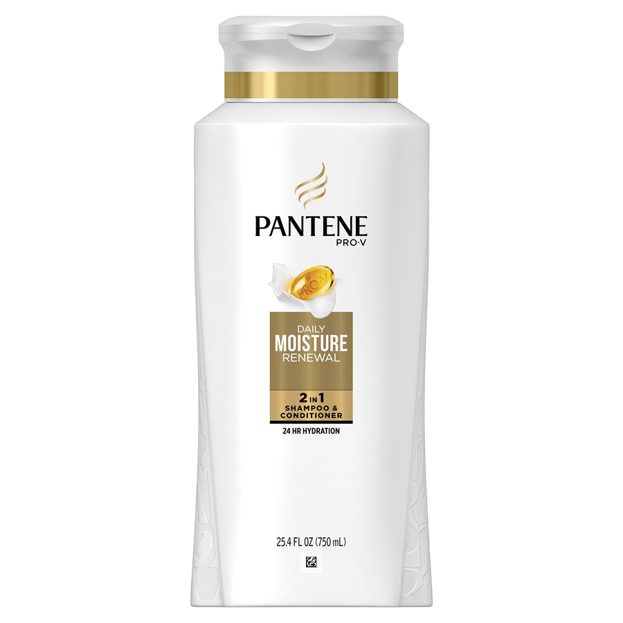Pro-V Daily Moisture Renewal 2 in 1 Shampoo & Conditioner, 25.4 fl oz