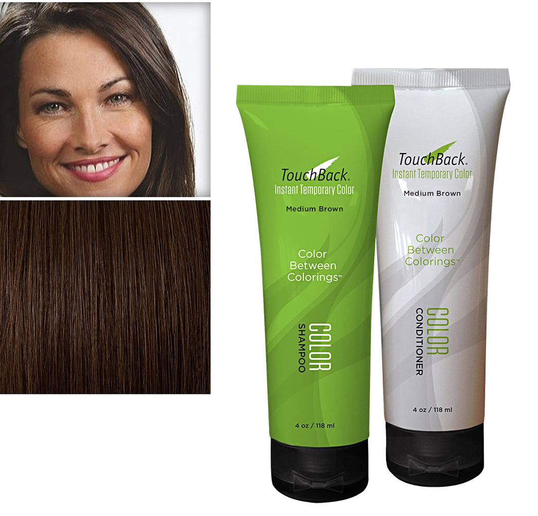 ColorMetrics Touch Back Shampoo &amp; Conditioner Set, Medium Brown