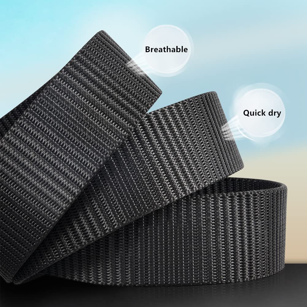 Ginwee 5 Pack Nylon Military Tactical Belt Webbing Canv