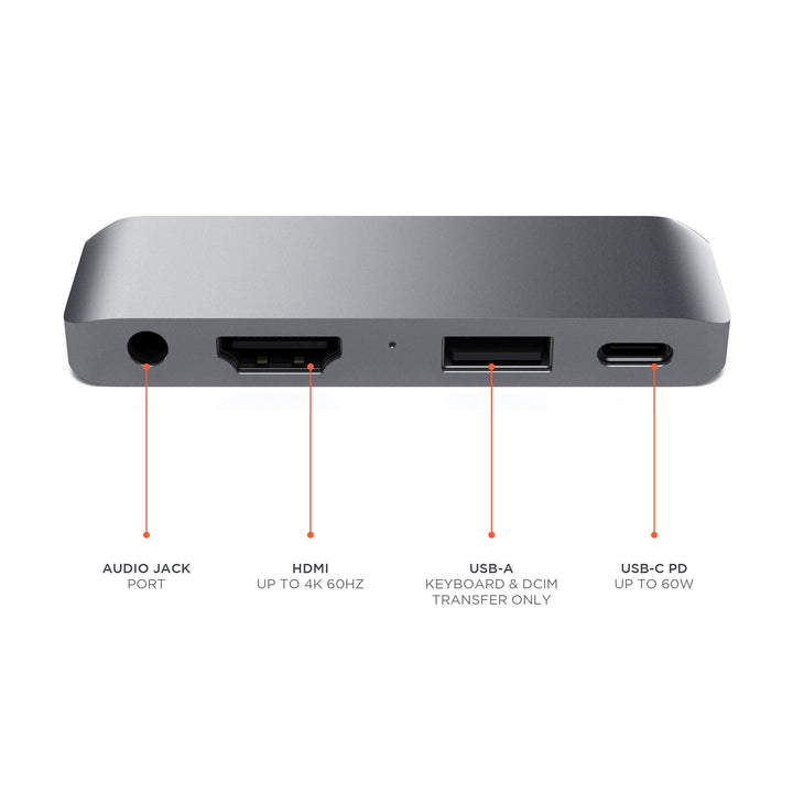 Satechi Type-C Mobile Pro Hub Adapter with USB-C PD Cha