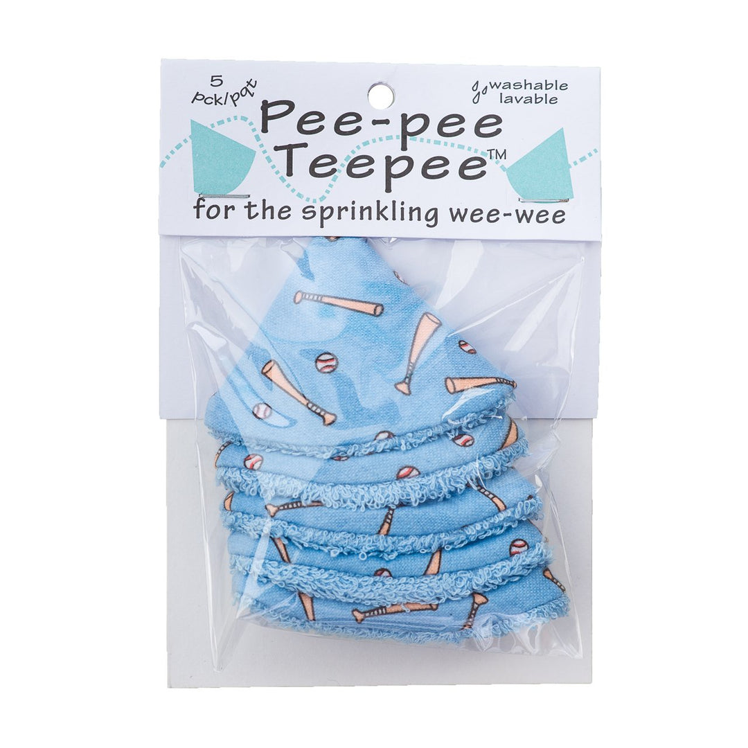 Pee-Pee Teepee Cellophane Bag - Baseball
