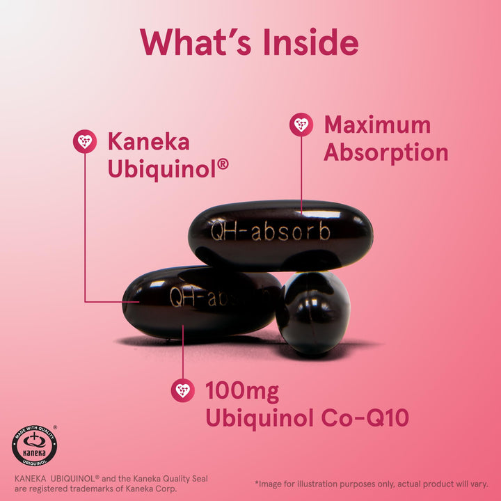 Jarrow Formulas Qh-Absorb Formulas Ubiquinol 100 Mg - 120 Count