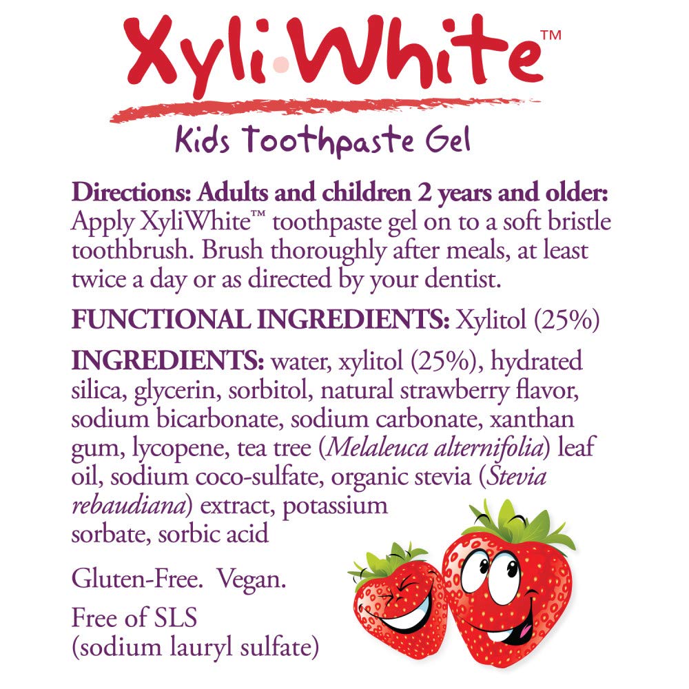 Children's Xyliwhite Toothpaste- Strawberry Now Foo