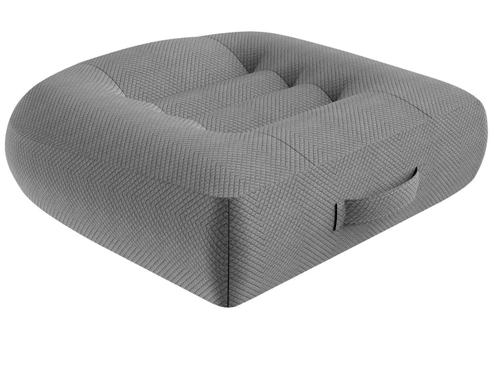 Adult Booster Seat Cushion, Car Seat Cushions for Short People/thick Office Chair Booster Seat Increase Field of View, for Trucks, Car, Office Chair, Home, Wheelchair,angle Lift Seat Cushion (grey)