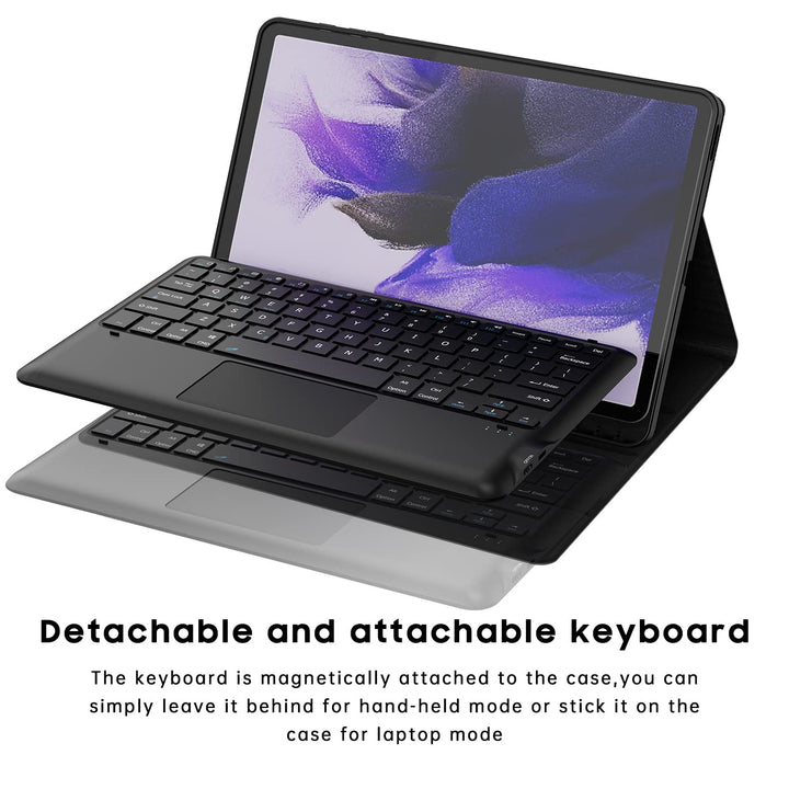 DOMEUN Keyboard Case for Samsung Galaxy Tab S7 FE 12.4 