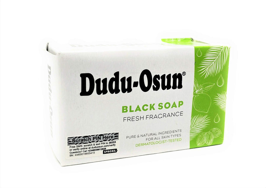 3 Pack Dudu-Osun Black Soap Pure Natural Ingredients 5 Oz. US Ship