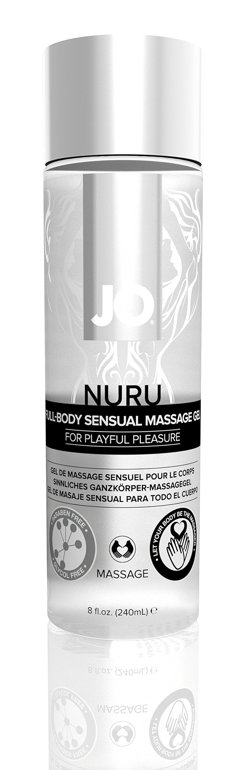 NURU Massage Gel (Fragrance Free) 8 floz / 240 mL