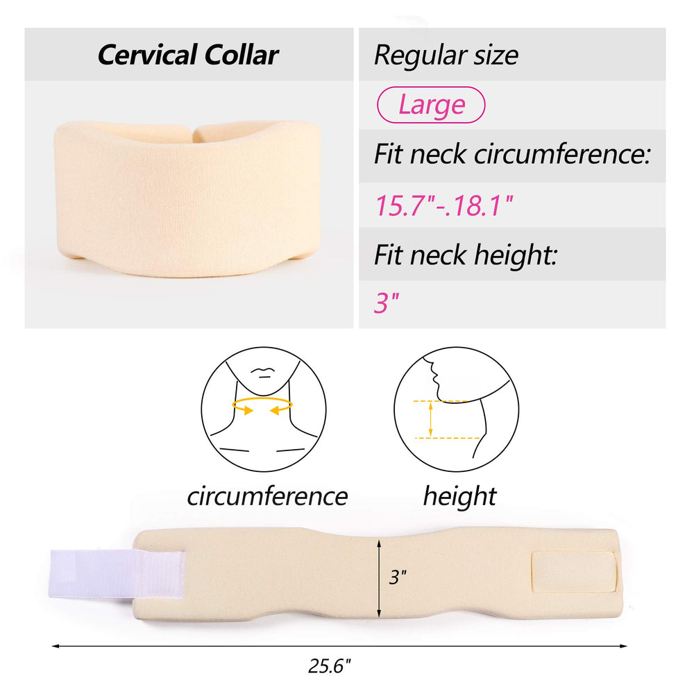 Cozyhealth Soft Foam Neck Brace Universal Cervical Coll