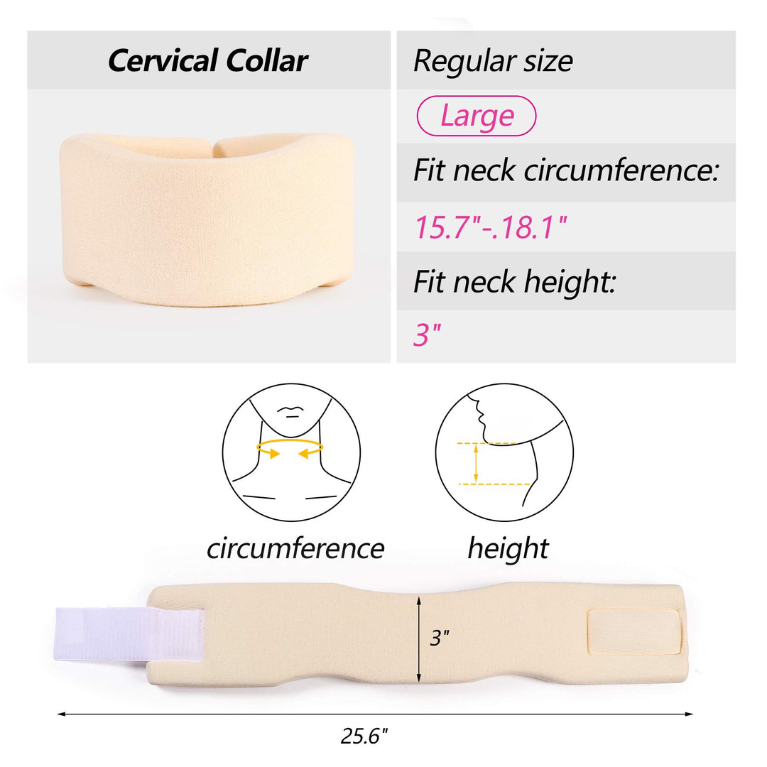 Cozyhealth Soft Foam Neck Brace Universal Cervical Coll