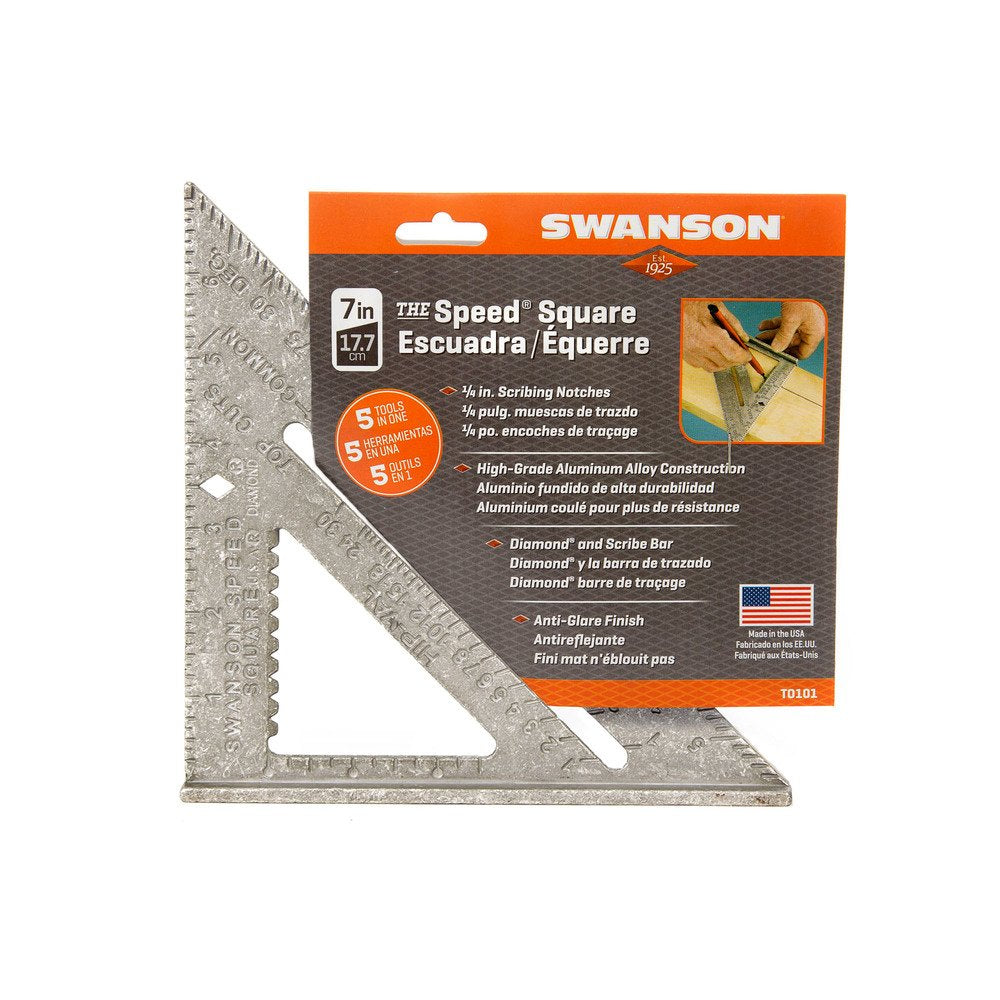 Tool T0101 Speed Square with Blue Layout Book