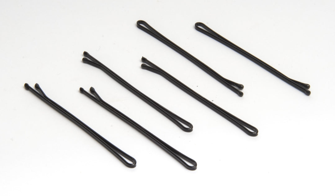 Jumbo Bob Pins, 2.5 Inch, Black, 1 Pound, D492