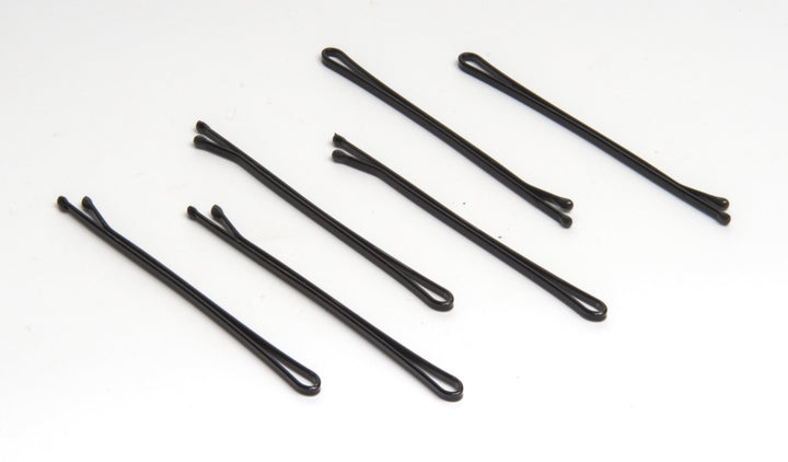 Jumbo Bob Pins, 2.5 Inch, Black, 1 Pound, D492