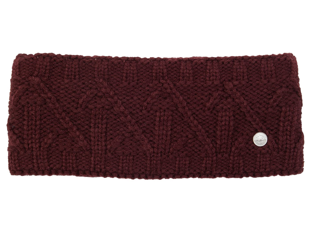 Modern Earband Burgundy One Size