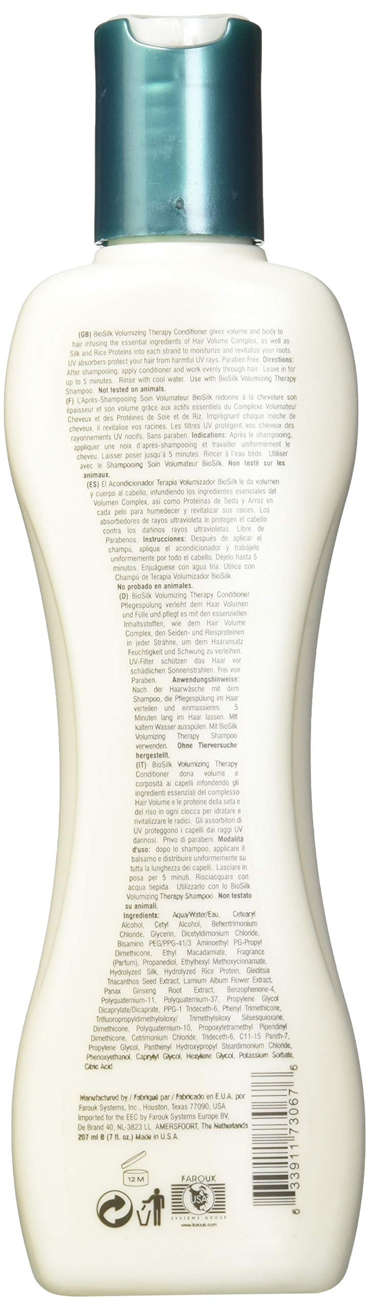 Bio Silk Volumizing Therapy Conditioner, 7 Ounce