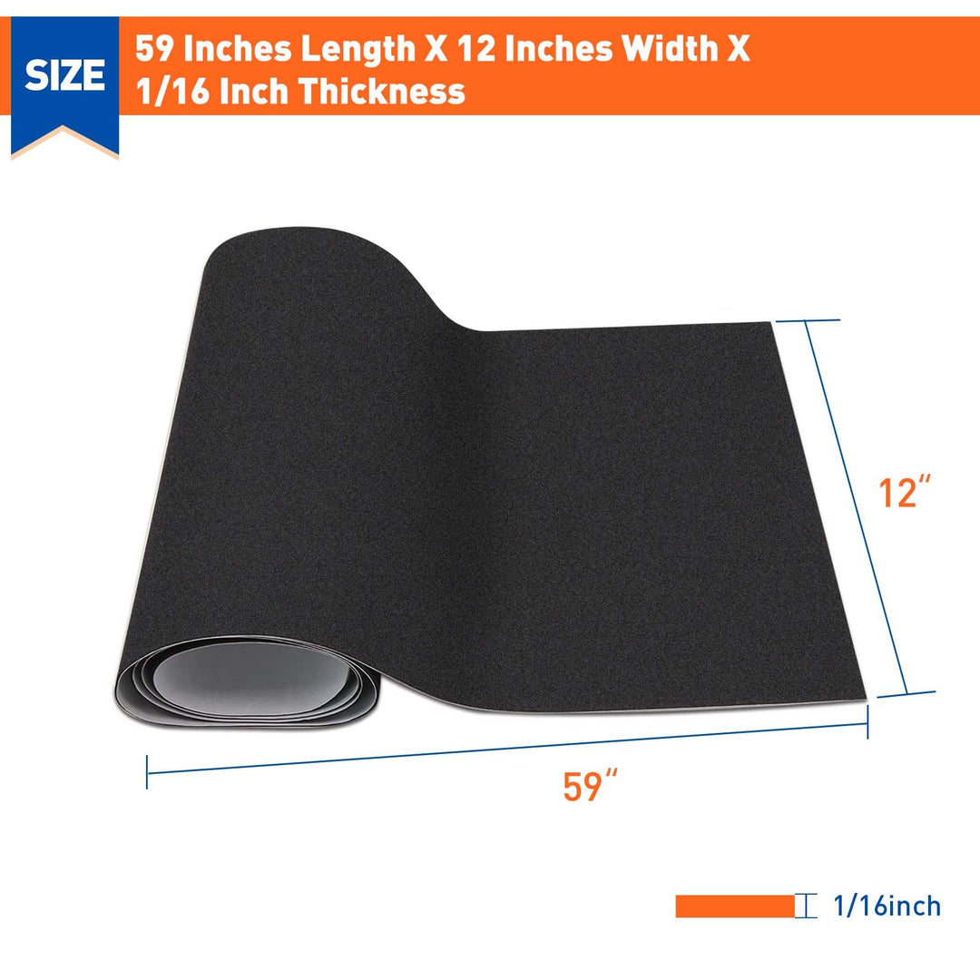 MAGZO Backed Adhesive Foam Padding 1/16 Inch Thick x 12