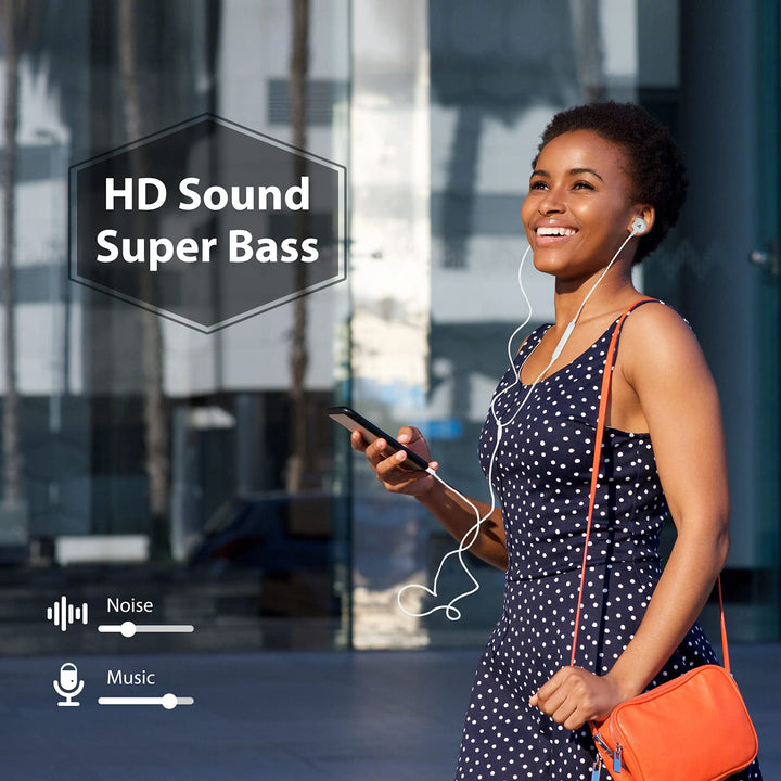 iPhone Earbuds for iPhone Headphones MFi Certified Compatible for iPhone with Microphone Volume Control for iPhone 14/13/12/11/Pro Max/Xr/Xs Max/X/8, iPad or iPod touch with lightning port White