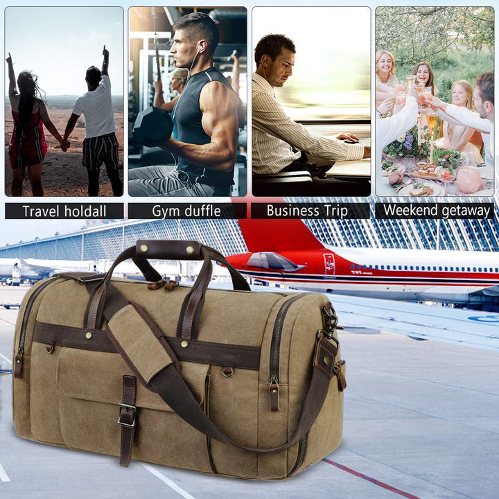Travel Duffel Bag Waterproof Duffle Bags for Men Oversi