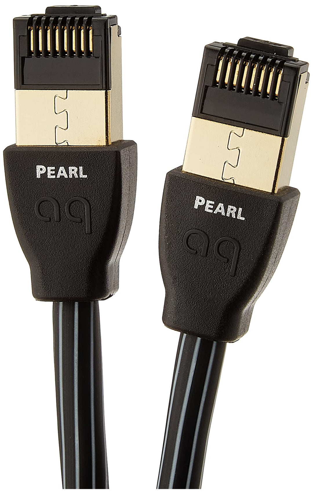 AudioQuest 0.75 m RJ/E Pearl Cat 7 Black Networking Cab
