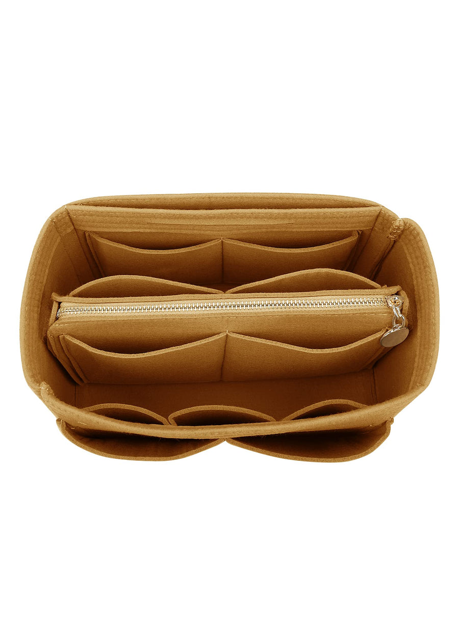 LEXSION Felt Purse Bag Organizer Insert with zipper Bag