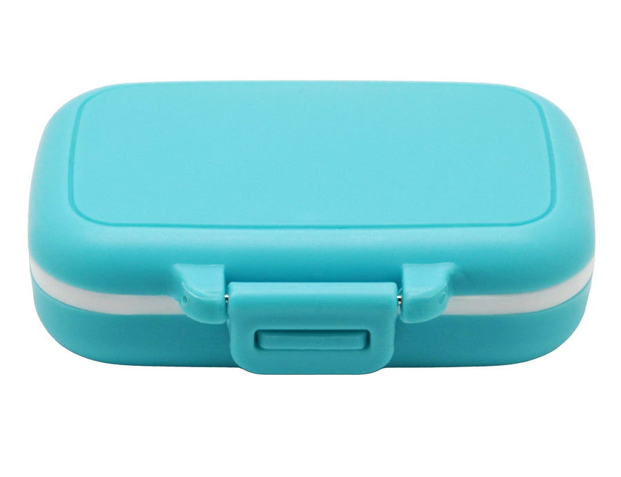 Meta-U Small Pill Box Supplement Case for Pocket or Pur