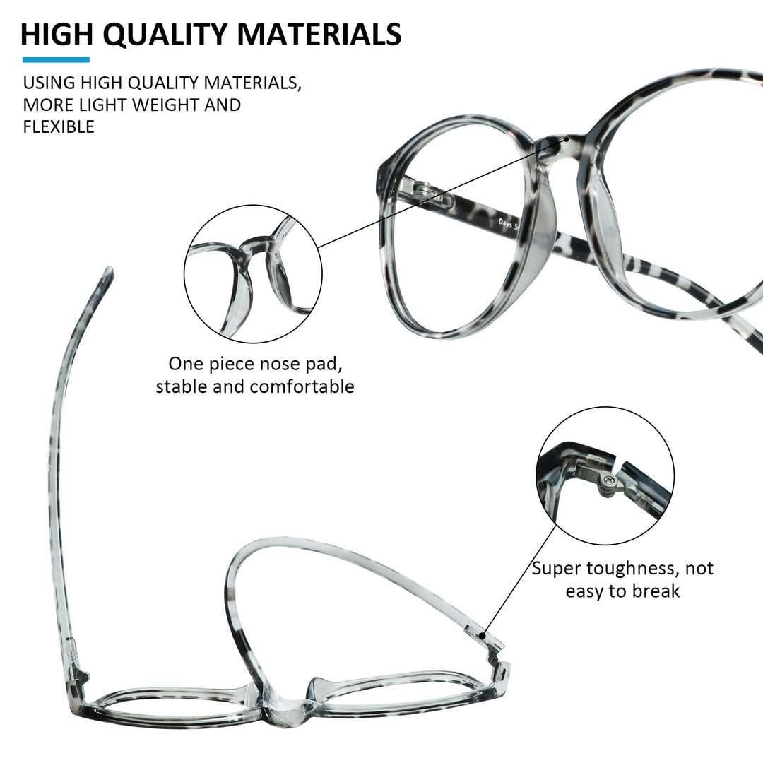 VisionGlobal Blue Light Blocking Glasses for Women/Men,