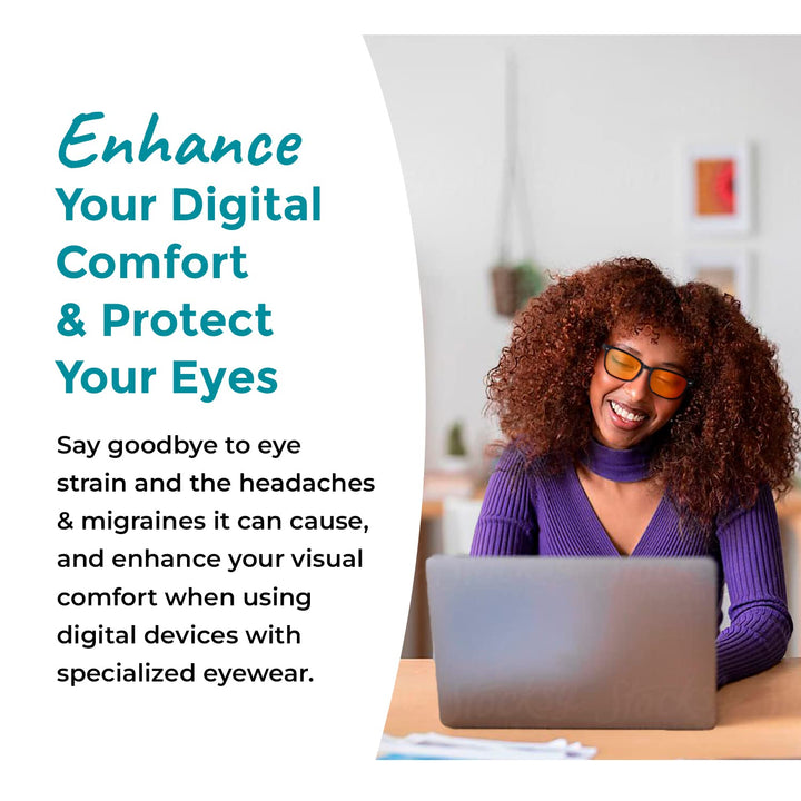 99.9% Orange Blue Light Blocking Glasses for Computer, TV, Gaming Use Improve Sleep Quality by Naturally Producing Melatonin for Women and Men