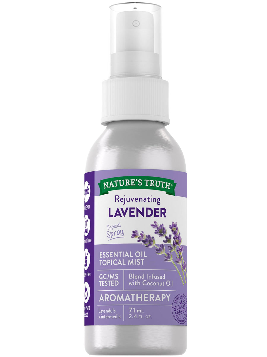 Lavender: Nature's Truth Mist Spray, Rejuvenating L