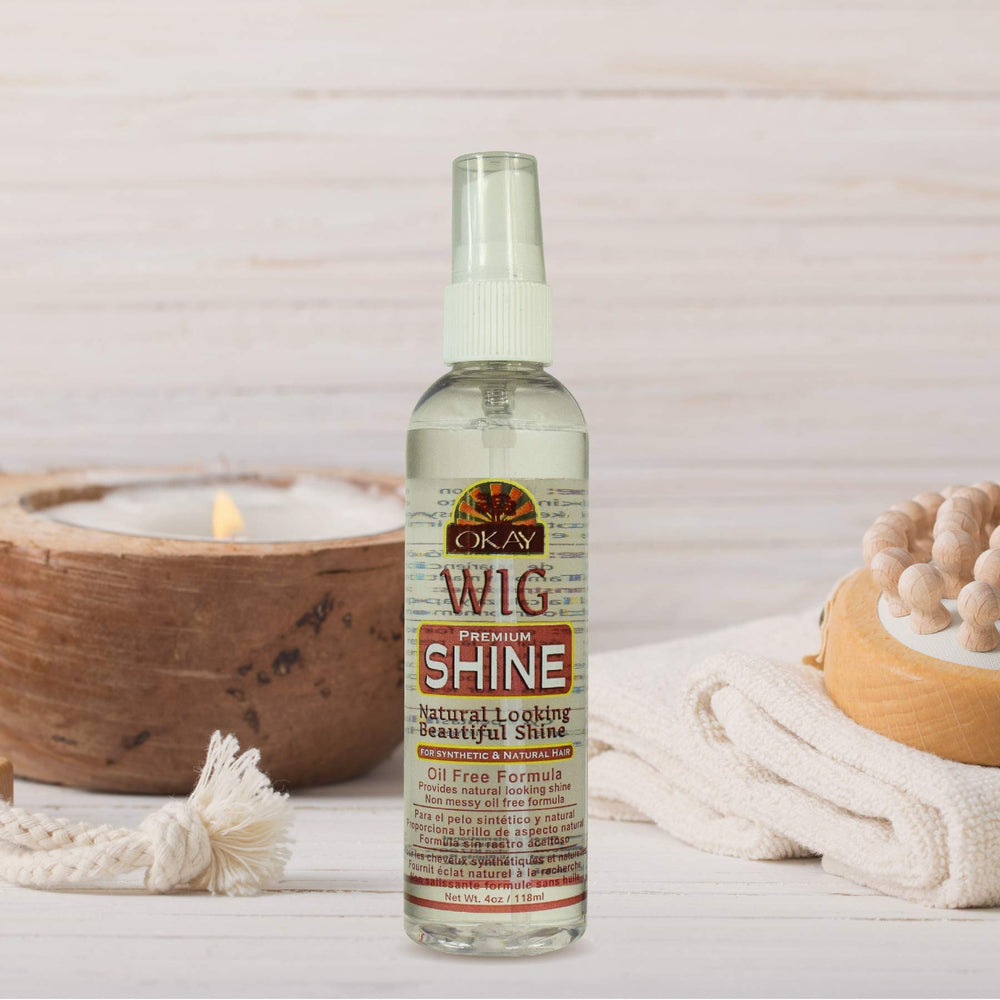 Oil Free Formula Wig Shine, 4 Ounce