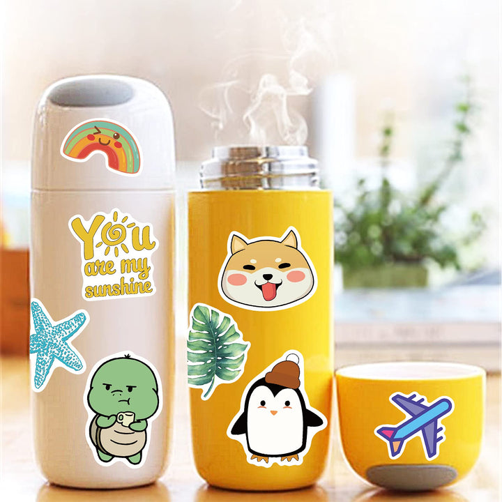 Stickers for Water Bottles, 200 Pack/PCS Hydroflask Cute Vinyl Vsco Aesthetic Waterproof Stickers Laptop Skateboard Computer Phone Stickers for Kids Teens Girls, Sticker Packs