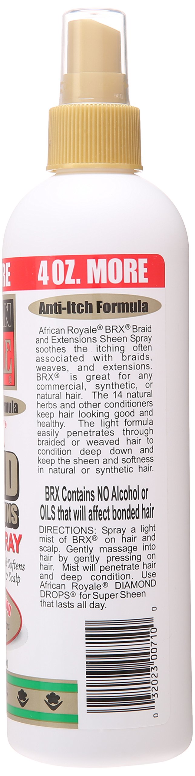 BB BRX Braid and Extensions Sheen Spray, 12 oz.