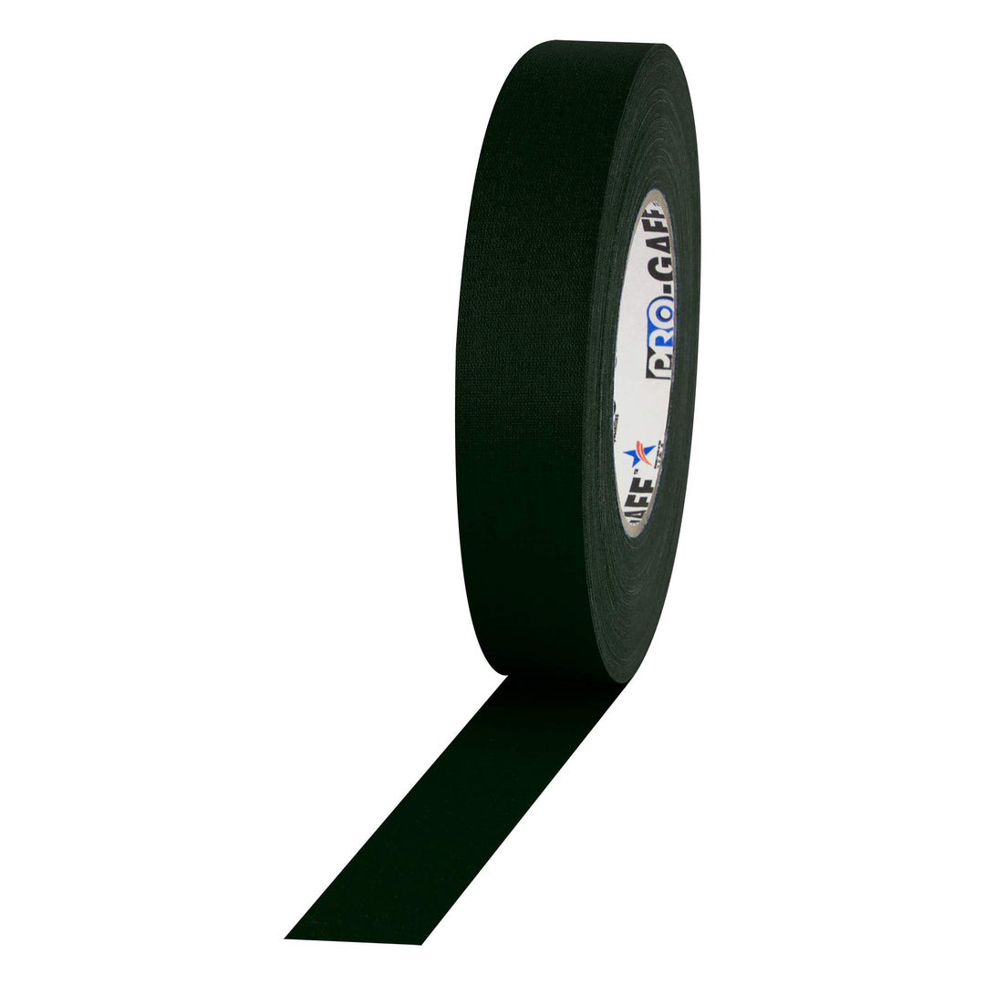 1 Width ProTapes Pro Gaff Premium Matte Cloth Gaffer's Tape With Rubber Adhesive, 11 mils Thick, 55 yds Length, Green (Pack of 1)