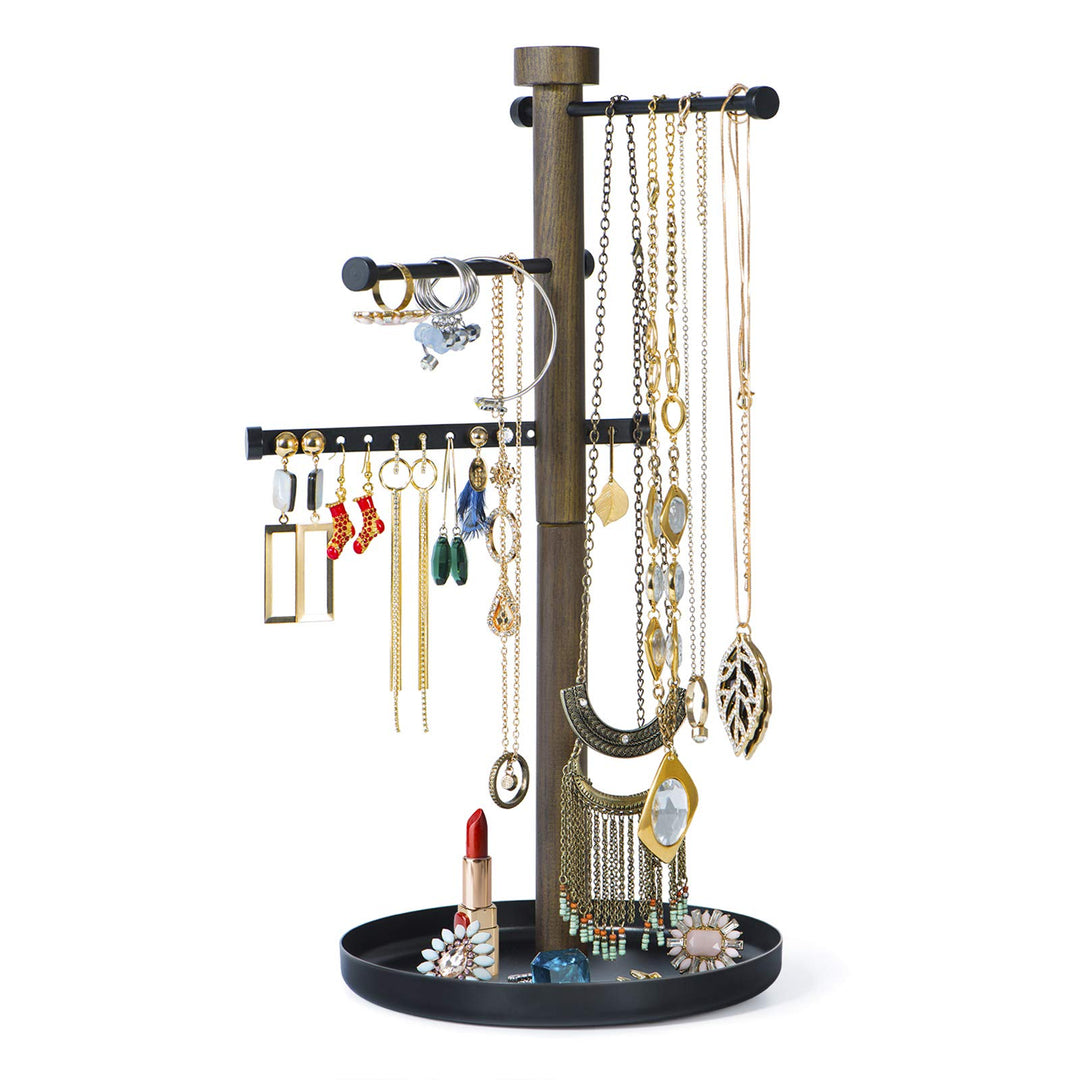 SRIWATANA Jewelry Holder Stand, 3 Tier Jewelry Tree Org