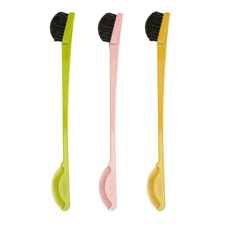 24 Hour Edge Tamer Brushes - 3 Pack - Swine Bristles