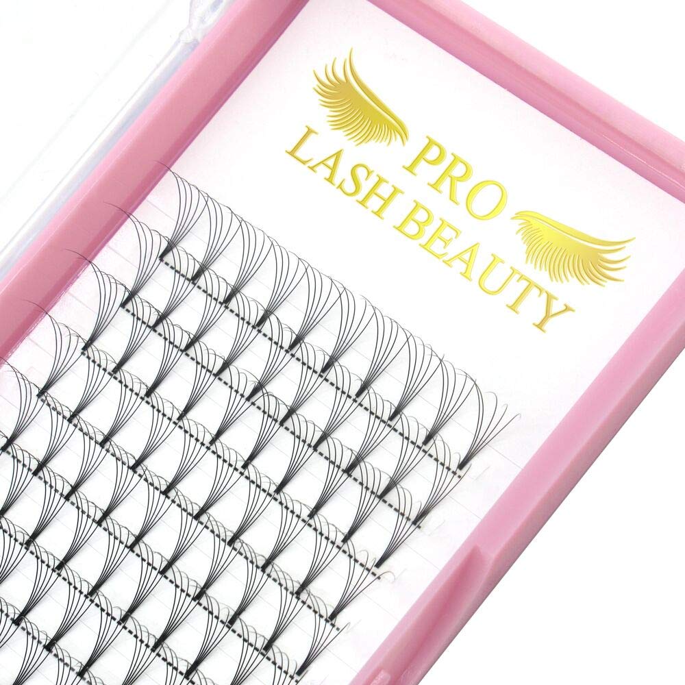 Premade Fans Eyelash Extensions 5D-D-0.10-13 Short Stem Premade Volume Eyelash Extensions 3D 5D 7D Volume Lash Extensions 9 to 20 mm Pre made Lash Fans C D Curl .07 .10(5D-D-0.10,13mm)