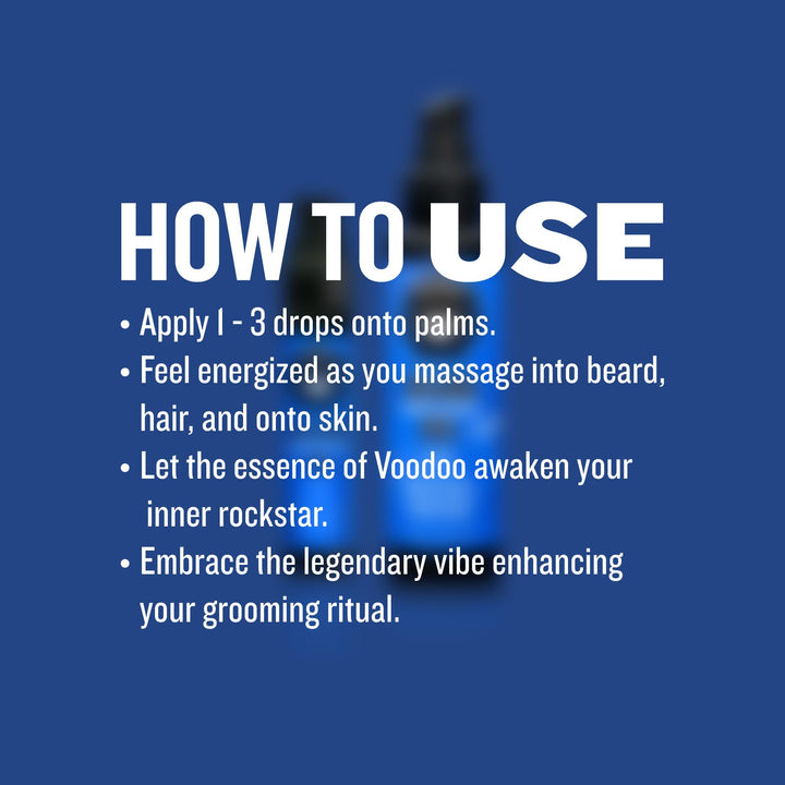 Gibs Beard Oil, Voodoo Prince, Best Beard &amp; Other Hair Oil - All Natural Olive and Argan Oil